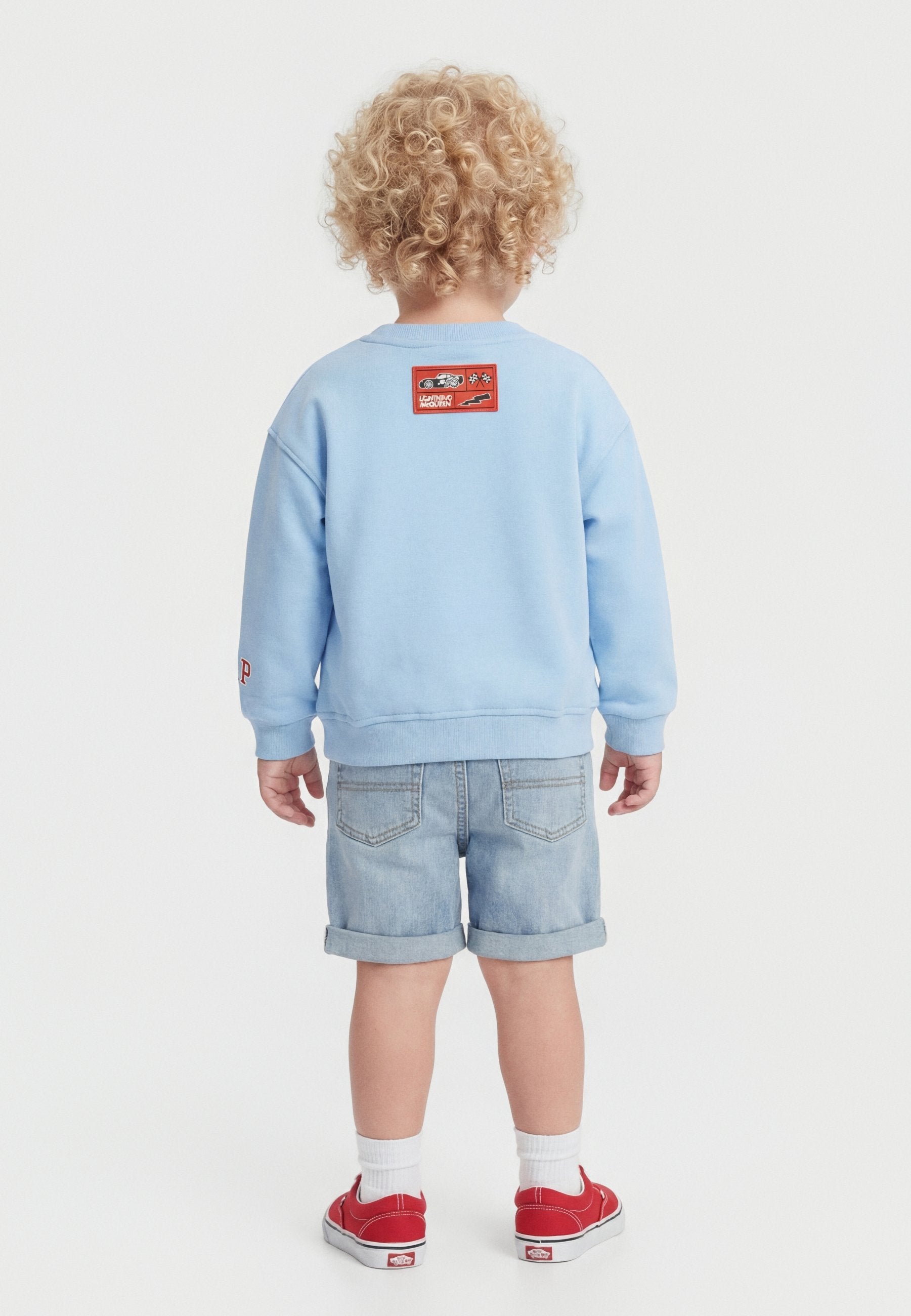 CARS CREW - Sweatshirt - light blue
