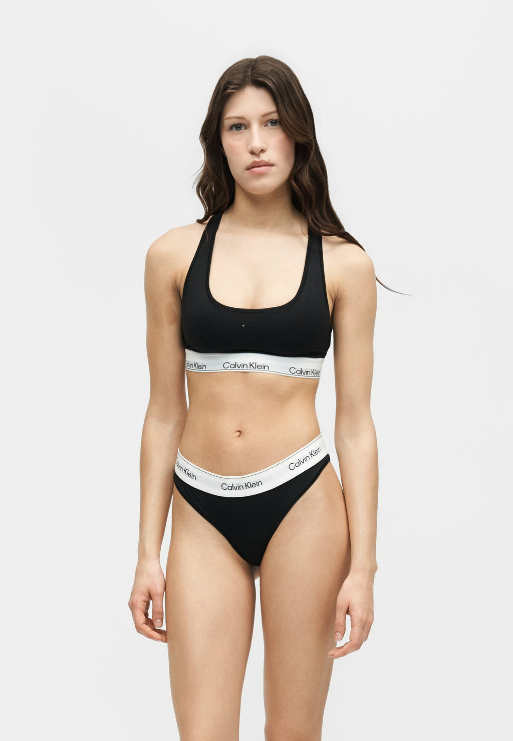ICON 2 PACK - Sports bra - black/chili oil