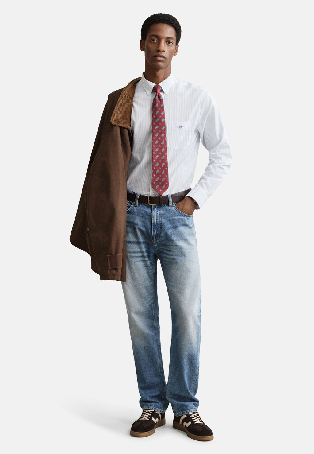 REGULAR FIT - Shirt - light blue