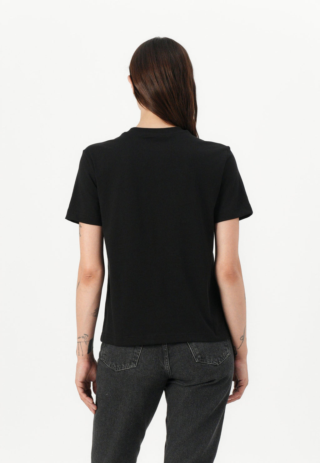 CLASSIC LOGO TEE - Basic T-shirt - black