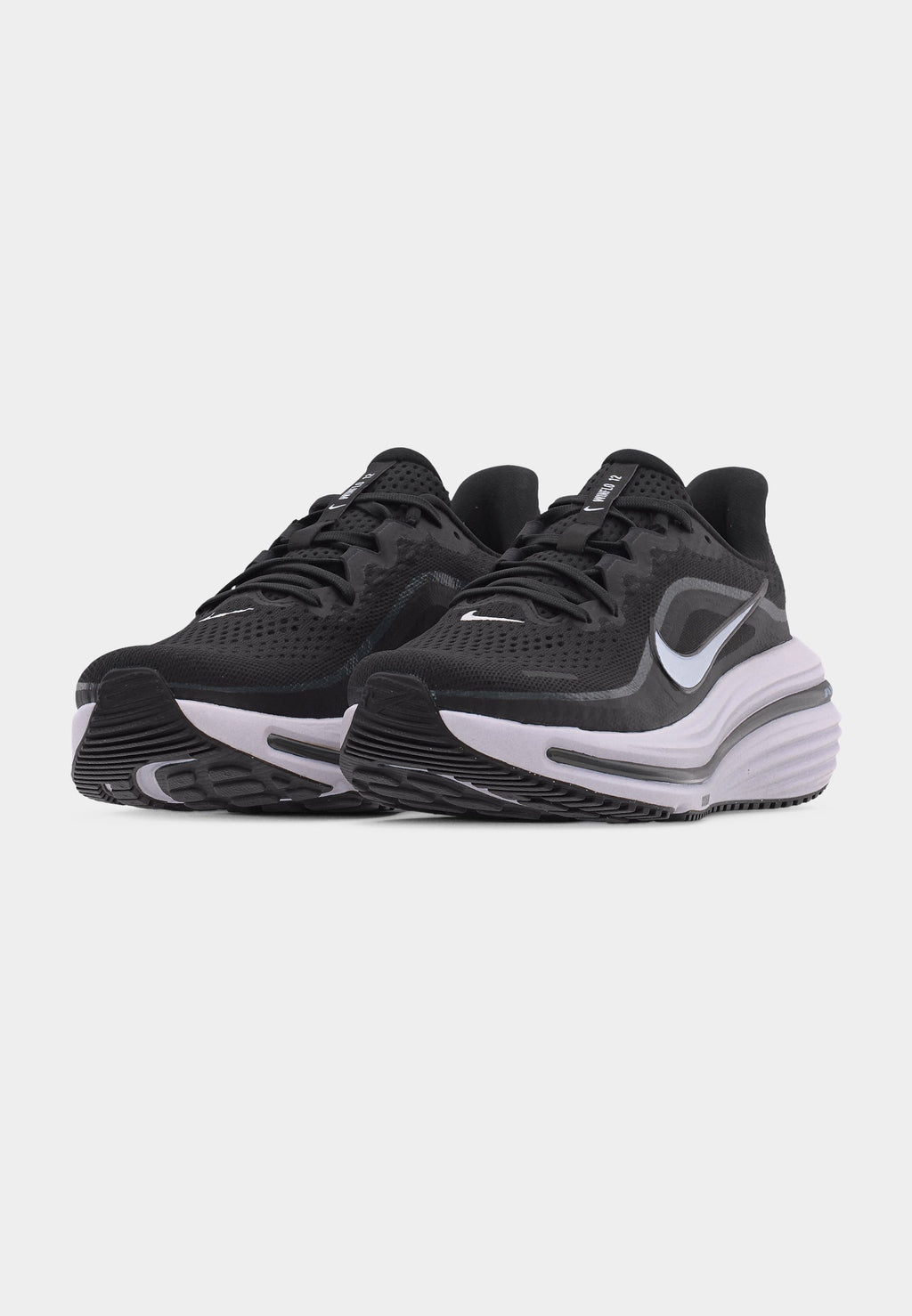 AIR WINFLO 12 - Road running shoes - black/white/dark smoke grey