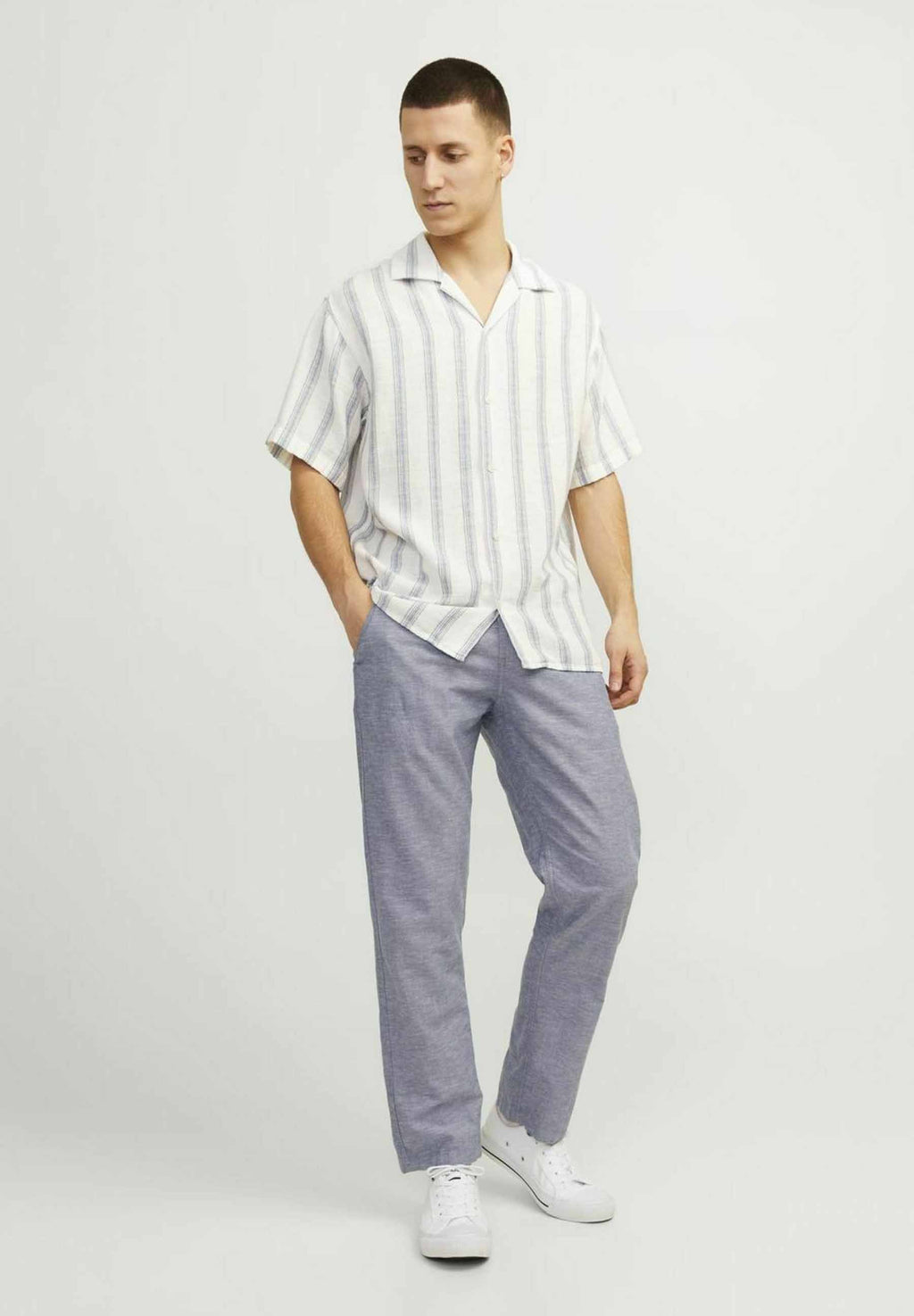 Joggers Relaxed Fit - Tracksuit bottoms - faded denim
