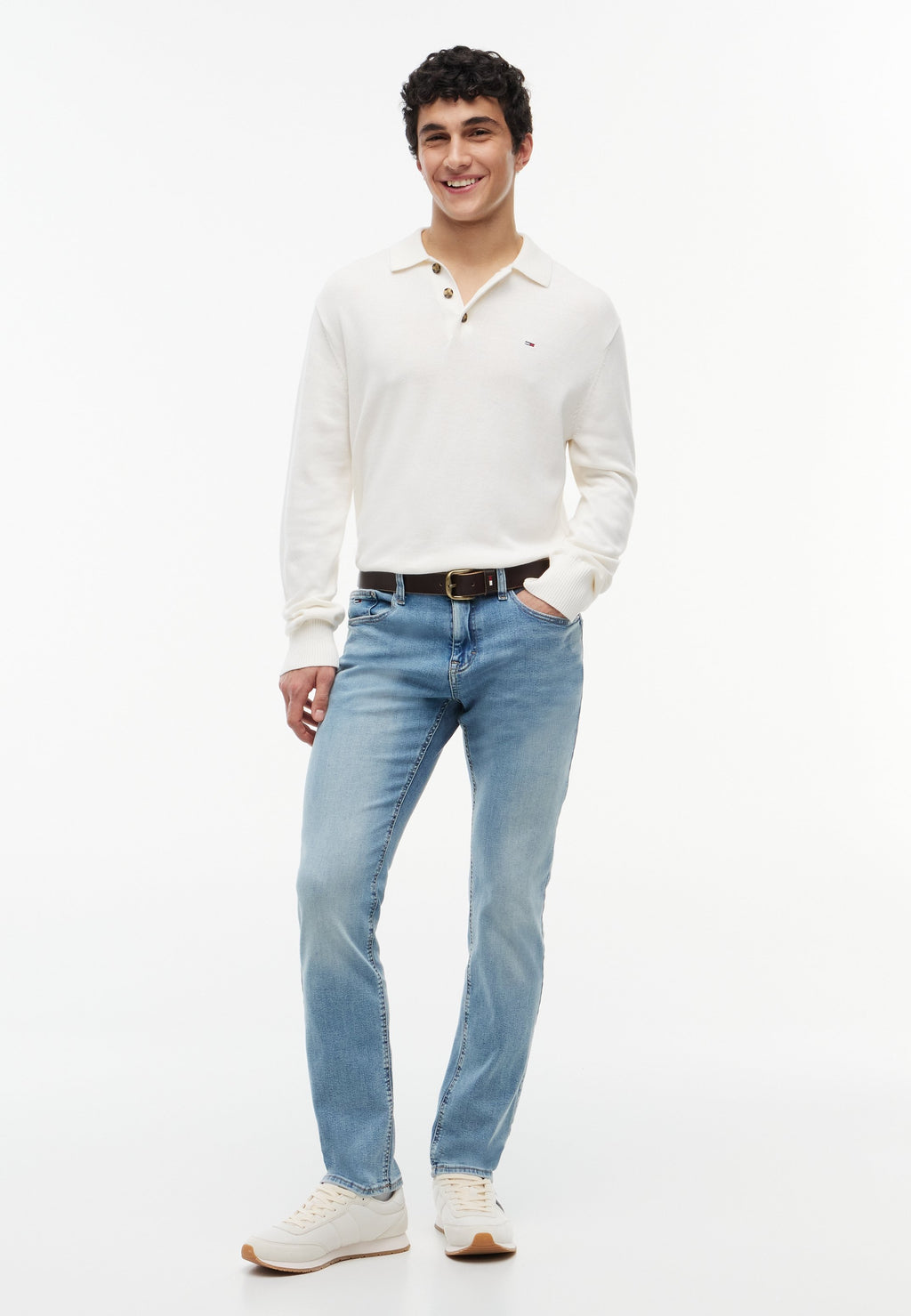 SCANTON WHISKERED  - Slim fit jeans - denim light