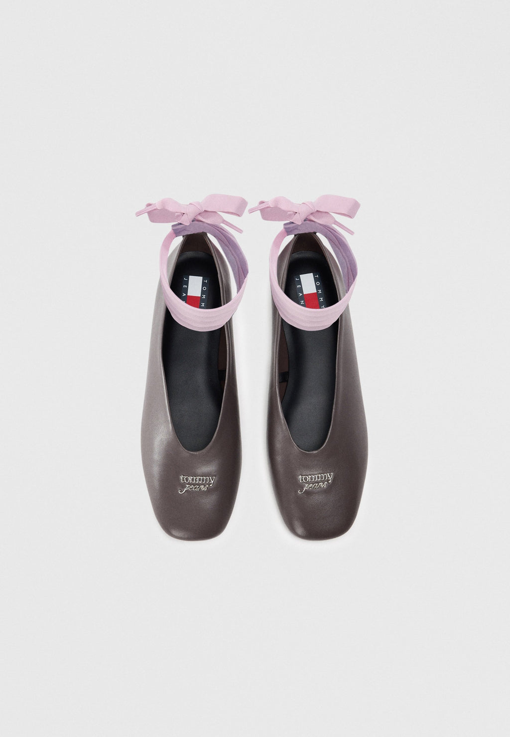 Ballet pumps - black walnut