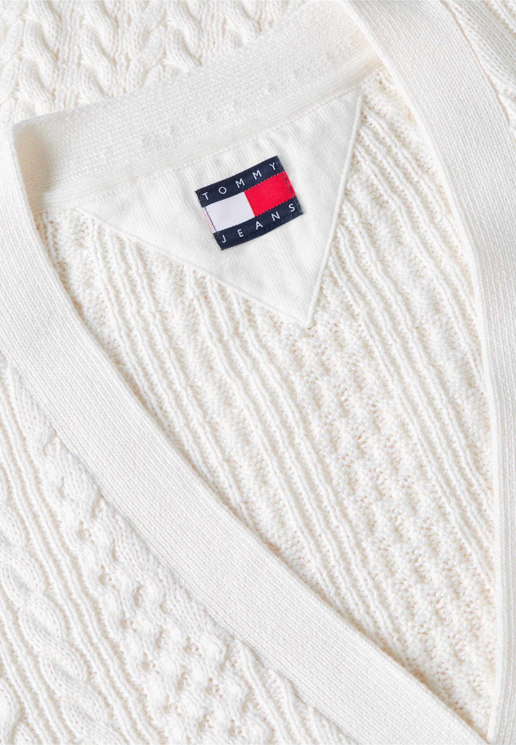 TIPPING CARDIGAN - Cardigan - ancient white