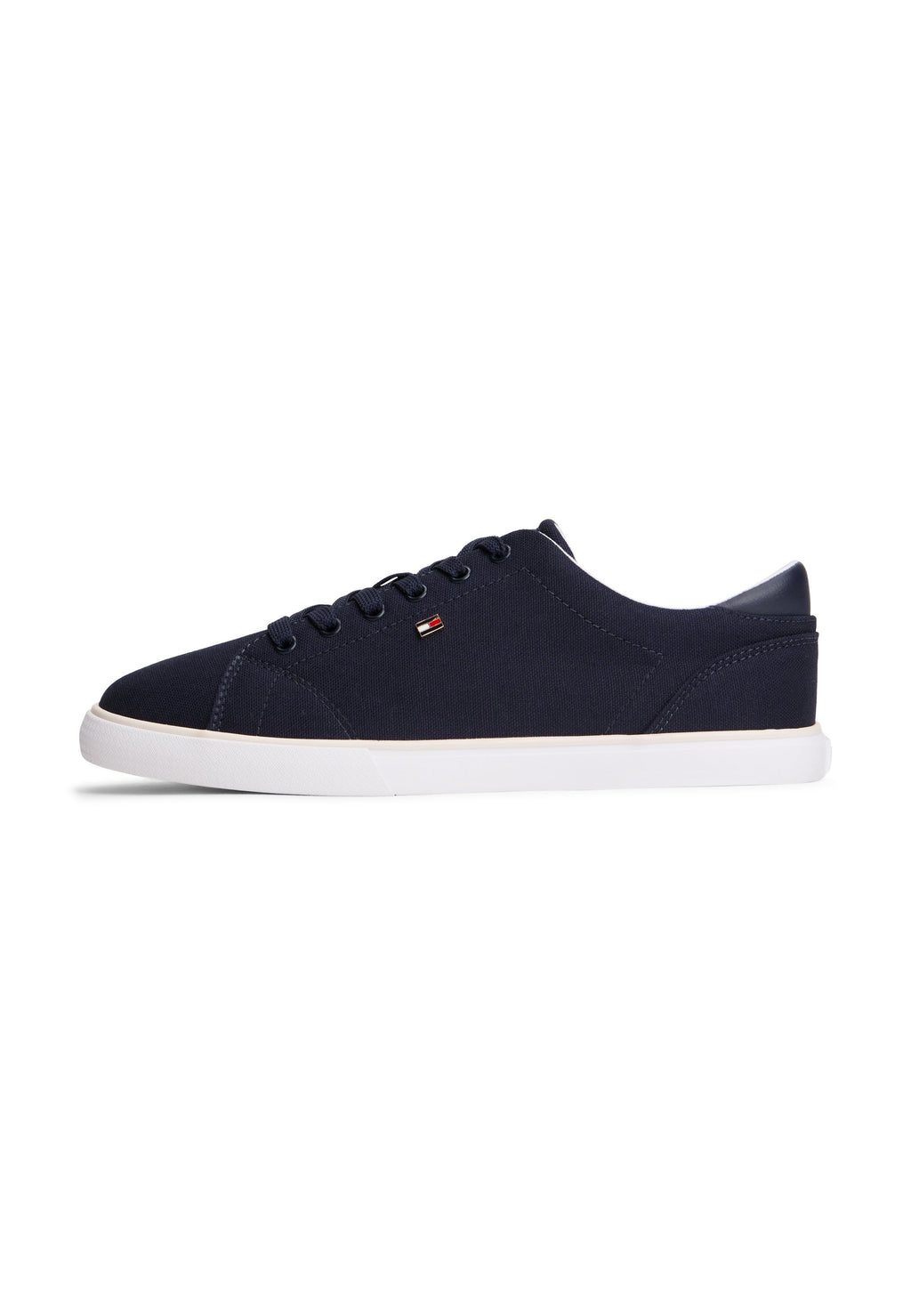 LOW PROFILE CANVAS LACE-UP TRAINERS - Trainers - space blue