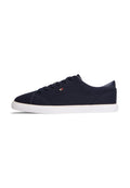 LOW PROFILE CANVAS LACE-UP TRAINERS - Trainers - space blue