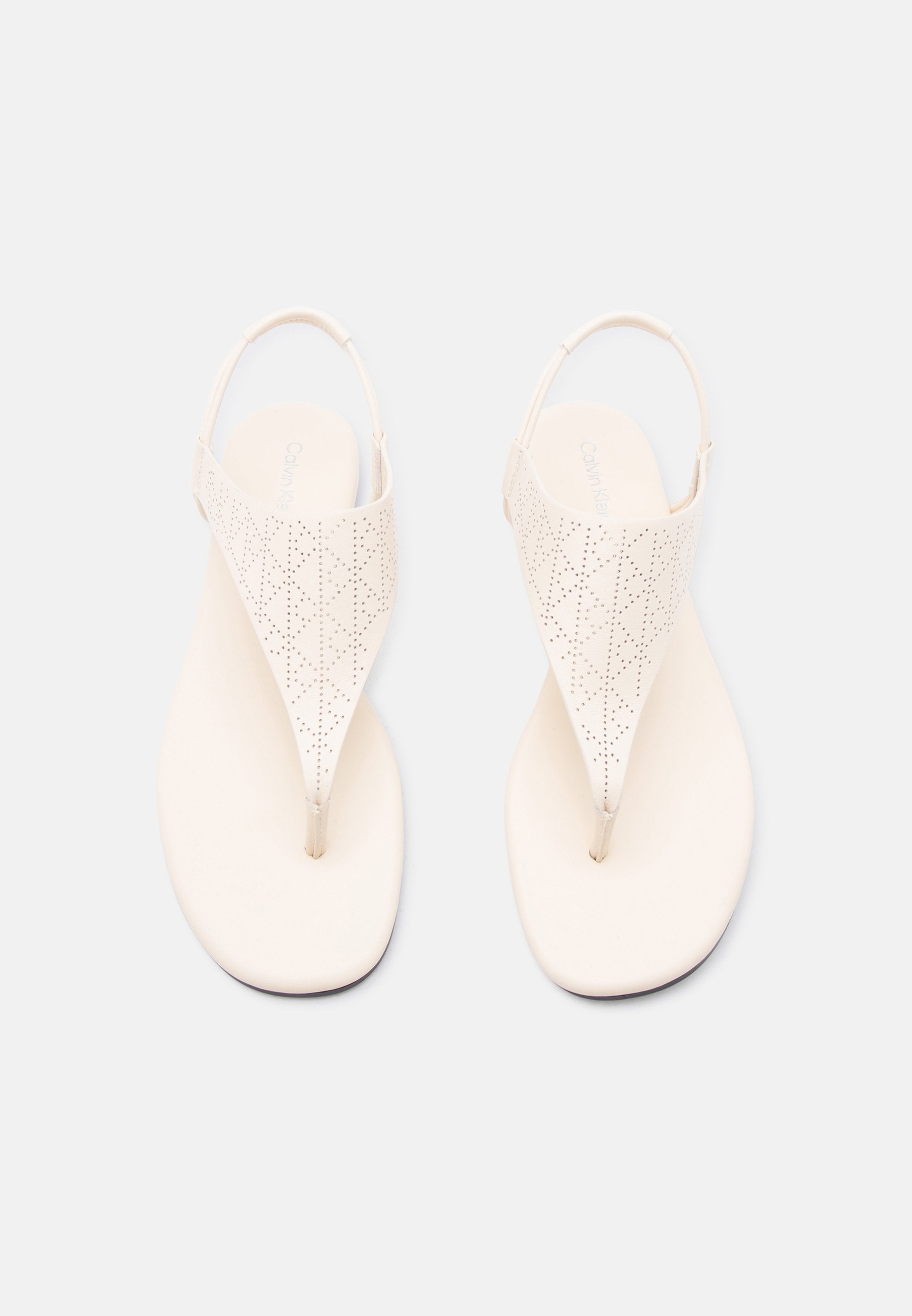 T-bar sandals - light cashew