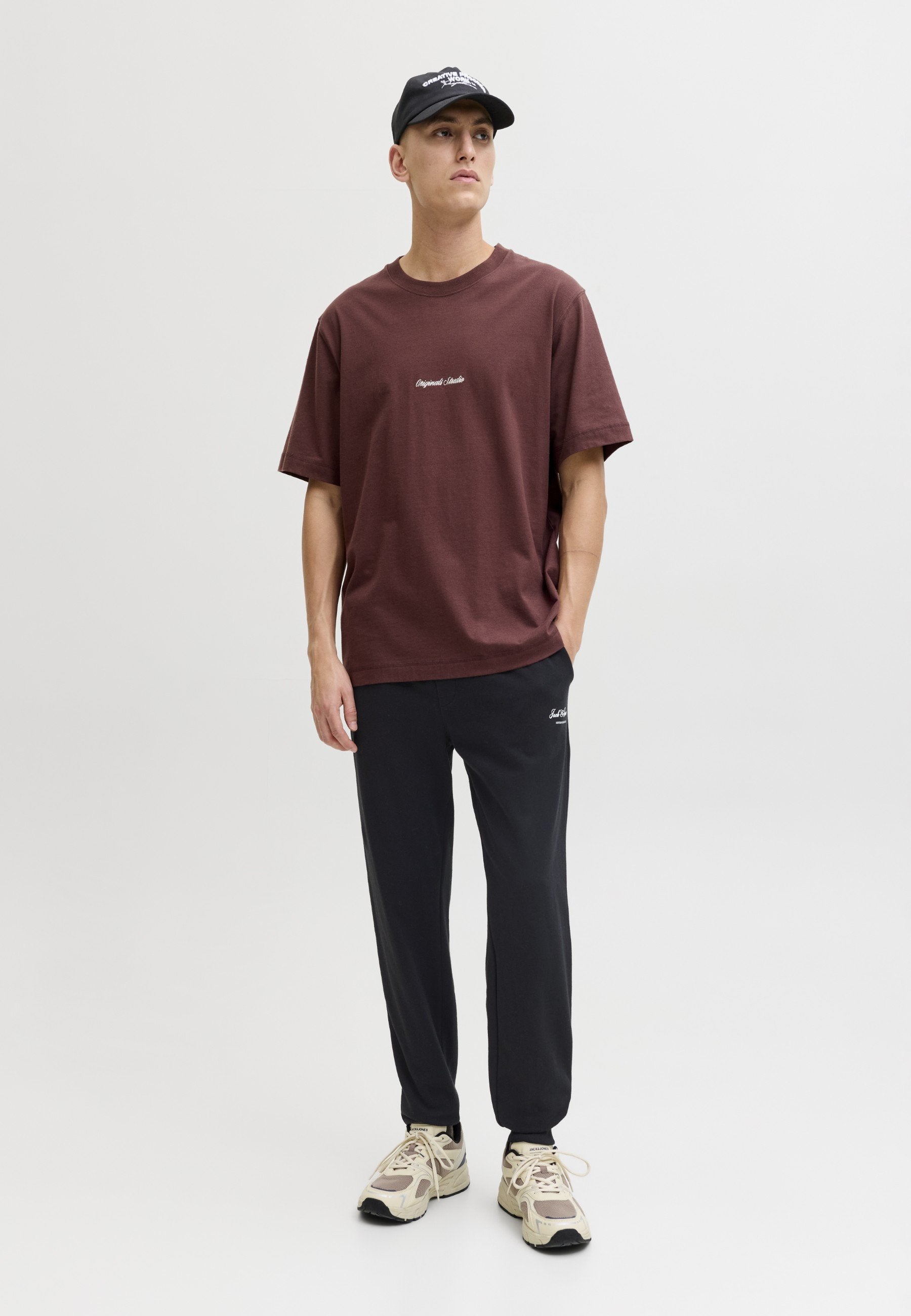 GORDON ARCHIVE - Tracksuit bottoms - black