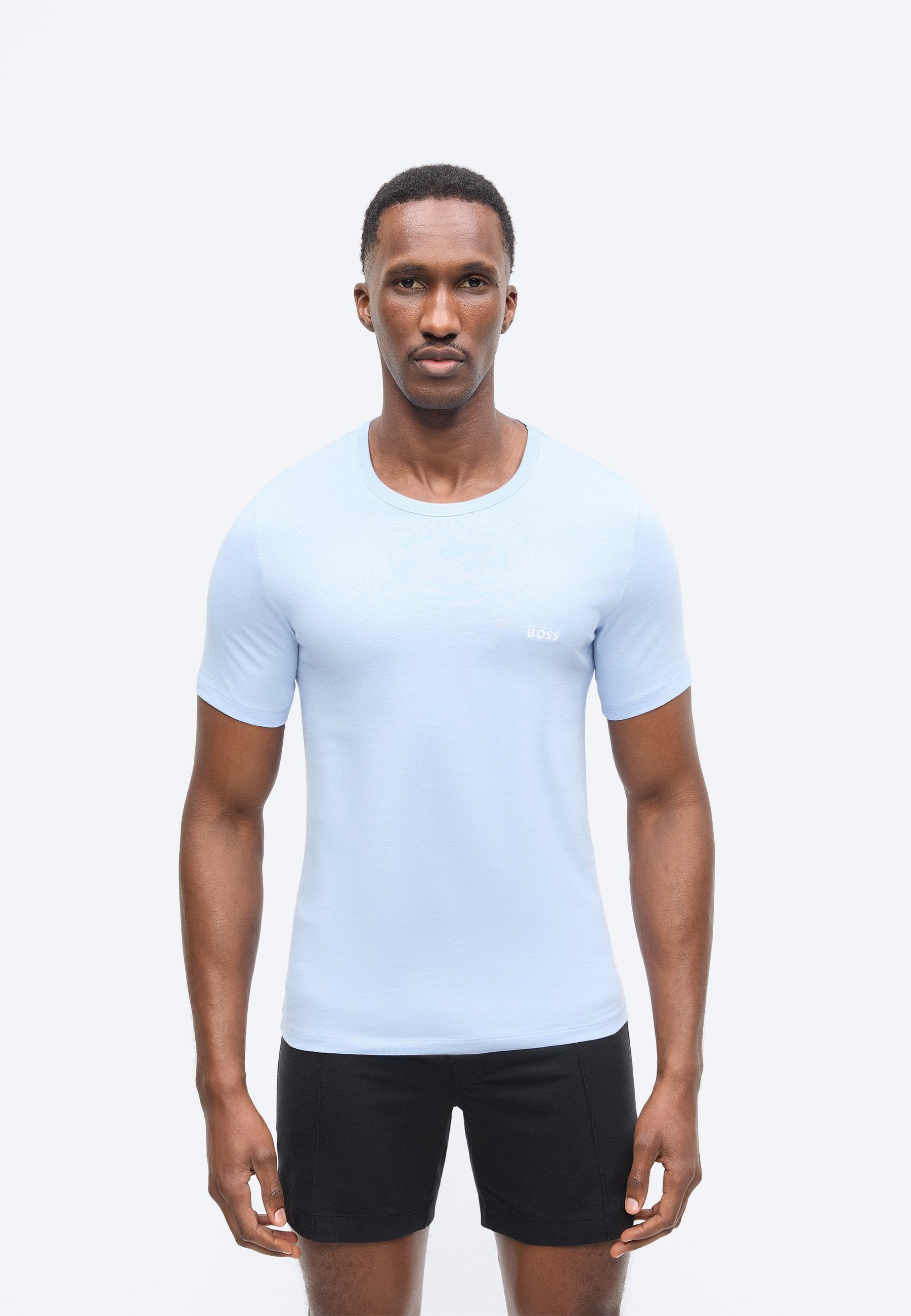 CLASSIC 3 PACK - Undershirt - white/light blue/beige