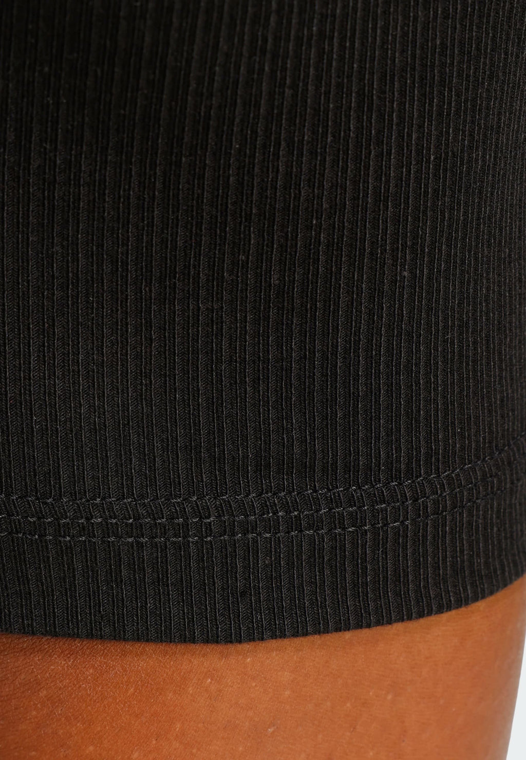 SEASONAL ESSENTIALS RIB CAPRI - Leggings - black