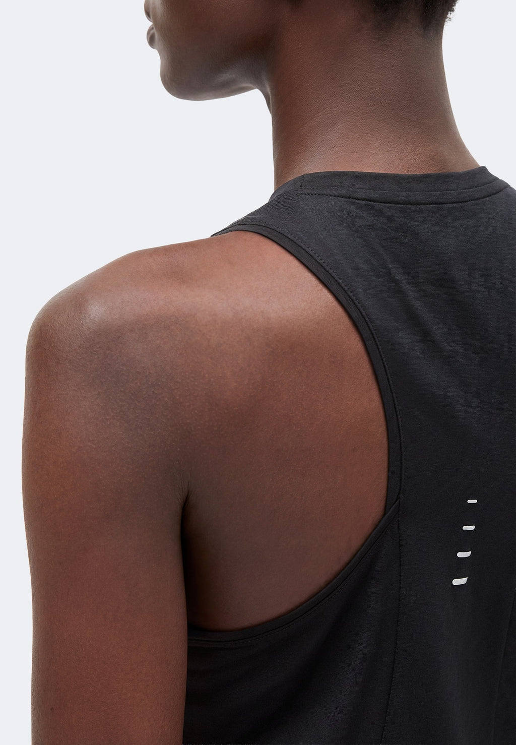 SWIFT TANK - Top - black/white
