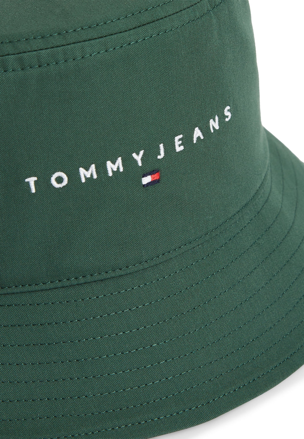 LINEAR LOGO EMBROIDERY TWILL BUCKET HAT - Hat - shadow pine