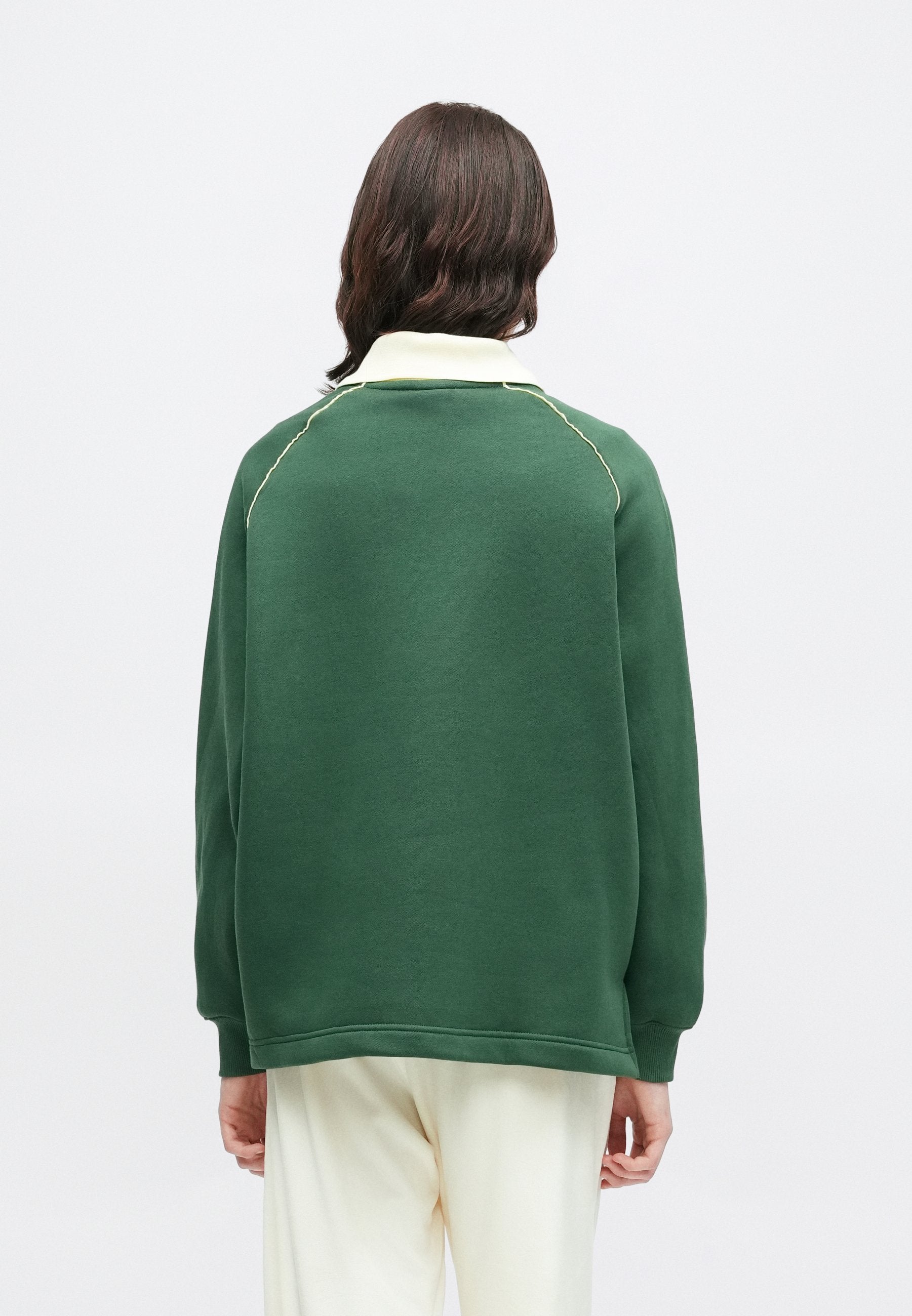 Sweat-shirt - sapin/albâtre