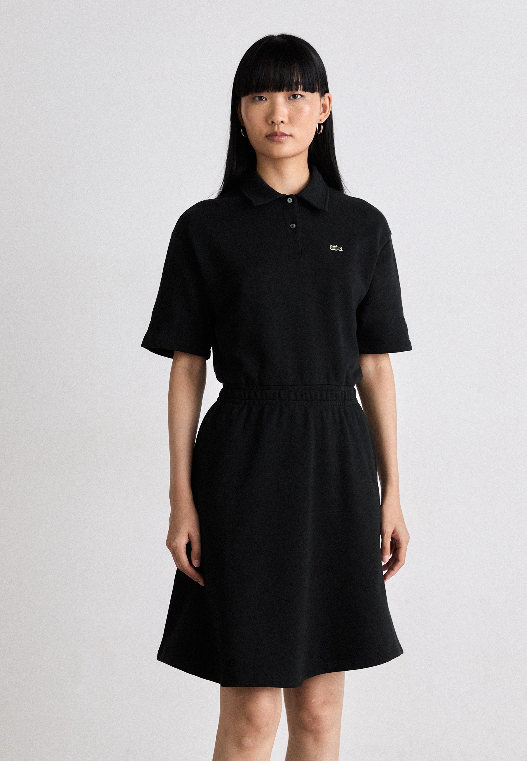 Shirt dress - black