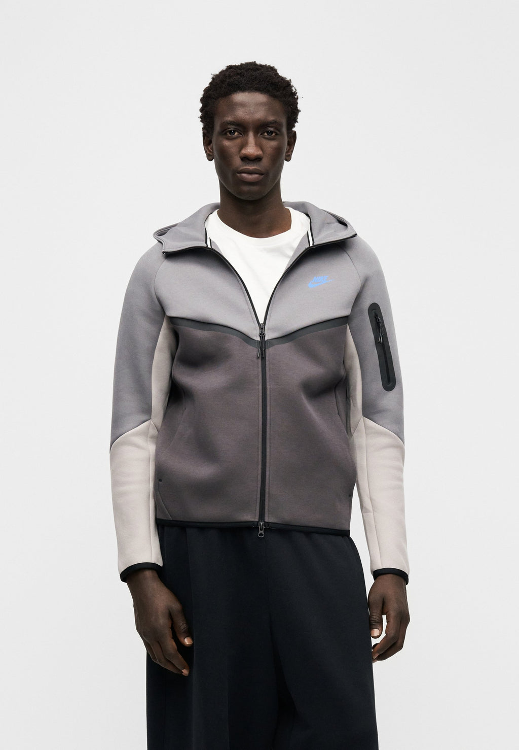 Polaire - gris crayon/gris moyen/gris université/saphir