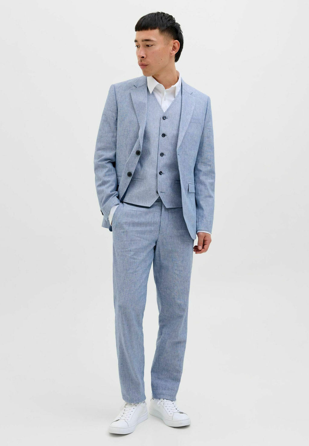 RIVIERA - Suit trousers - nautical blue