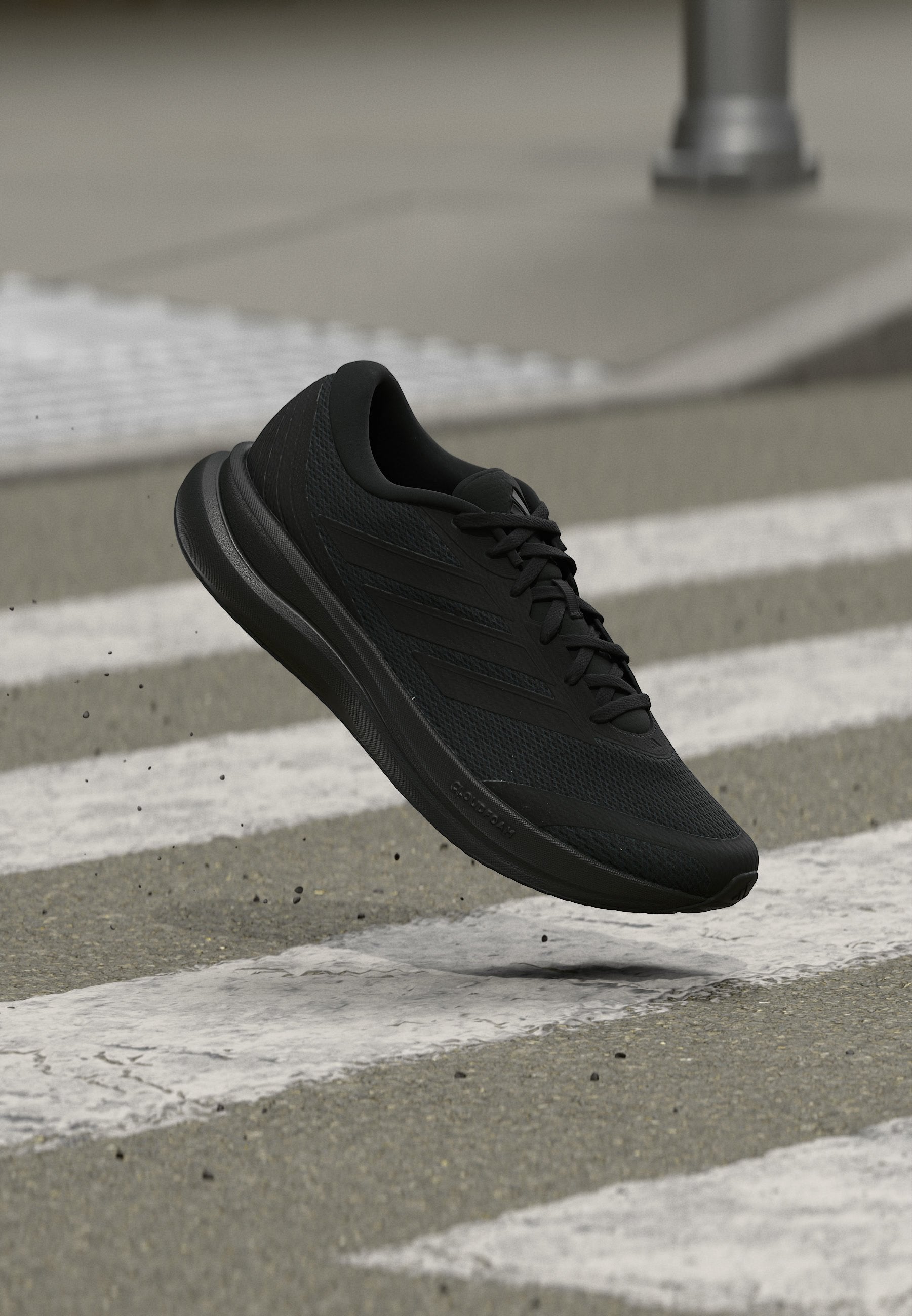 RUNFALCON 6 - Walking trainers - core black/footwear white