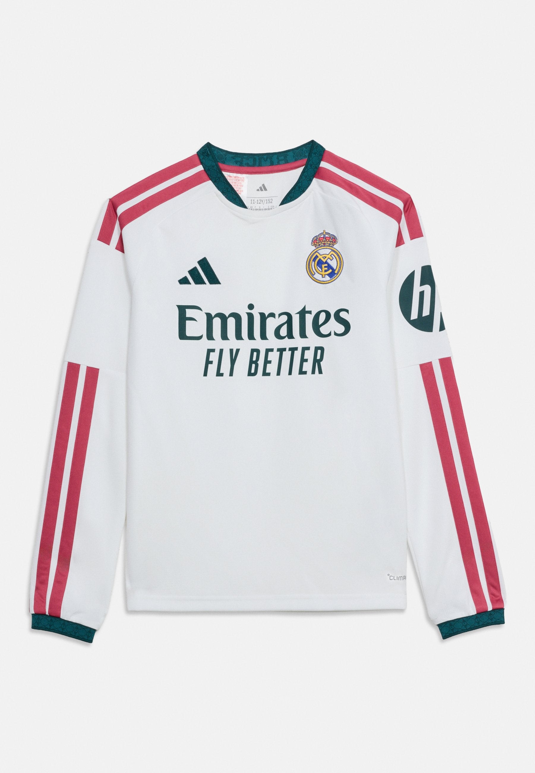 REAL MADRID HOME UZUN KOLLU UNISEX - Uzun kollu üst - beyaz