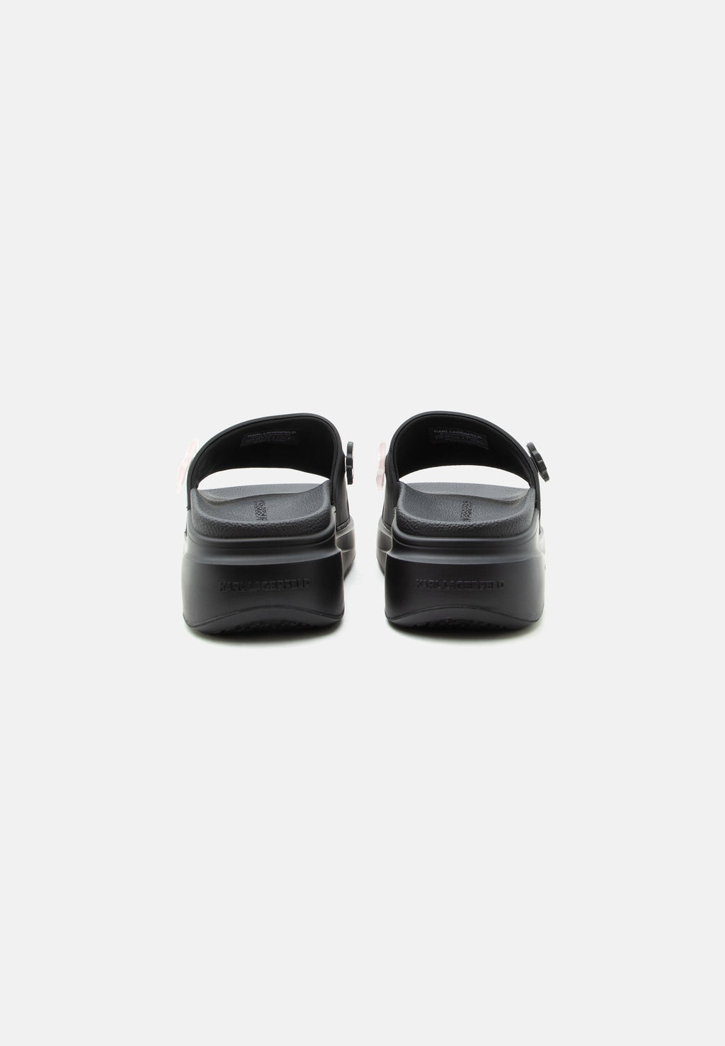KONDOMINIUM II CHARMS SLIDE - Mules - black/silver-coloured