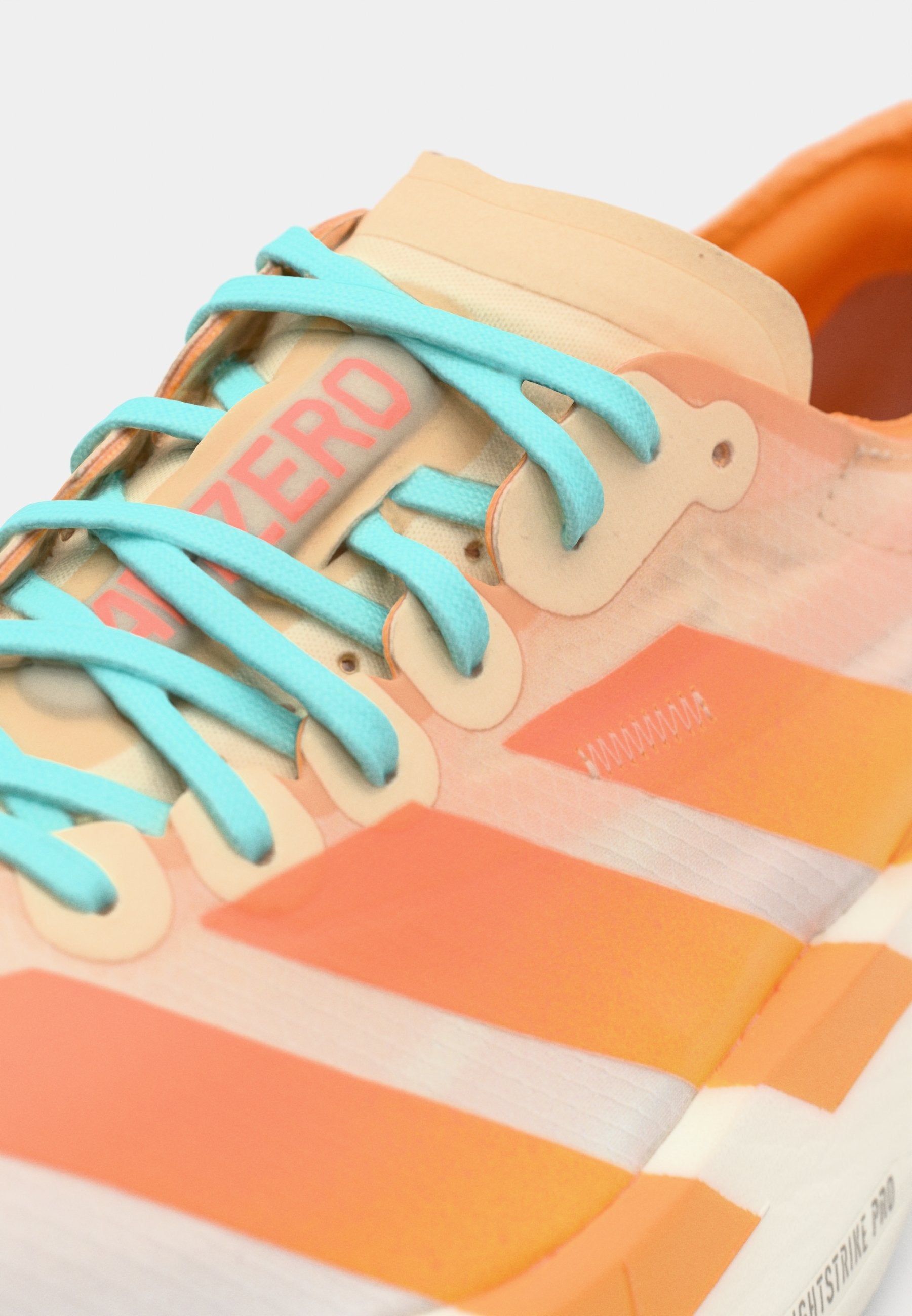 ADIZERO ADIOS PRO 4 - Road running shoes - crystal sand flash orange flash aqua