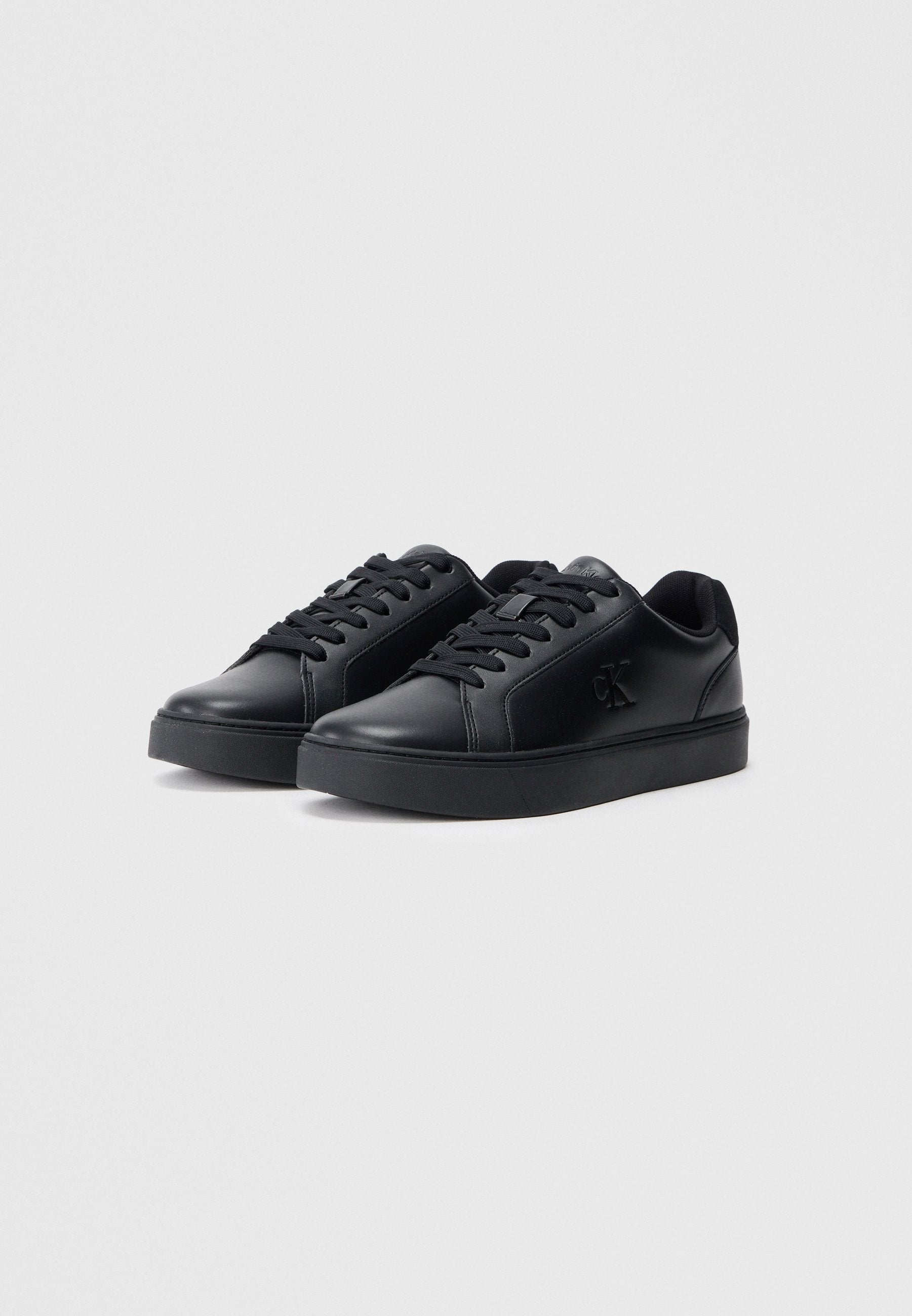 CLASSIC CUPSOLE LACEUP LTH - Trainers - triple black/black