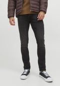 JWHGLENN Low Rise - Slim fit jeans - black denim