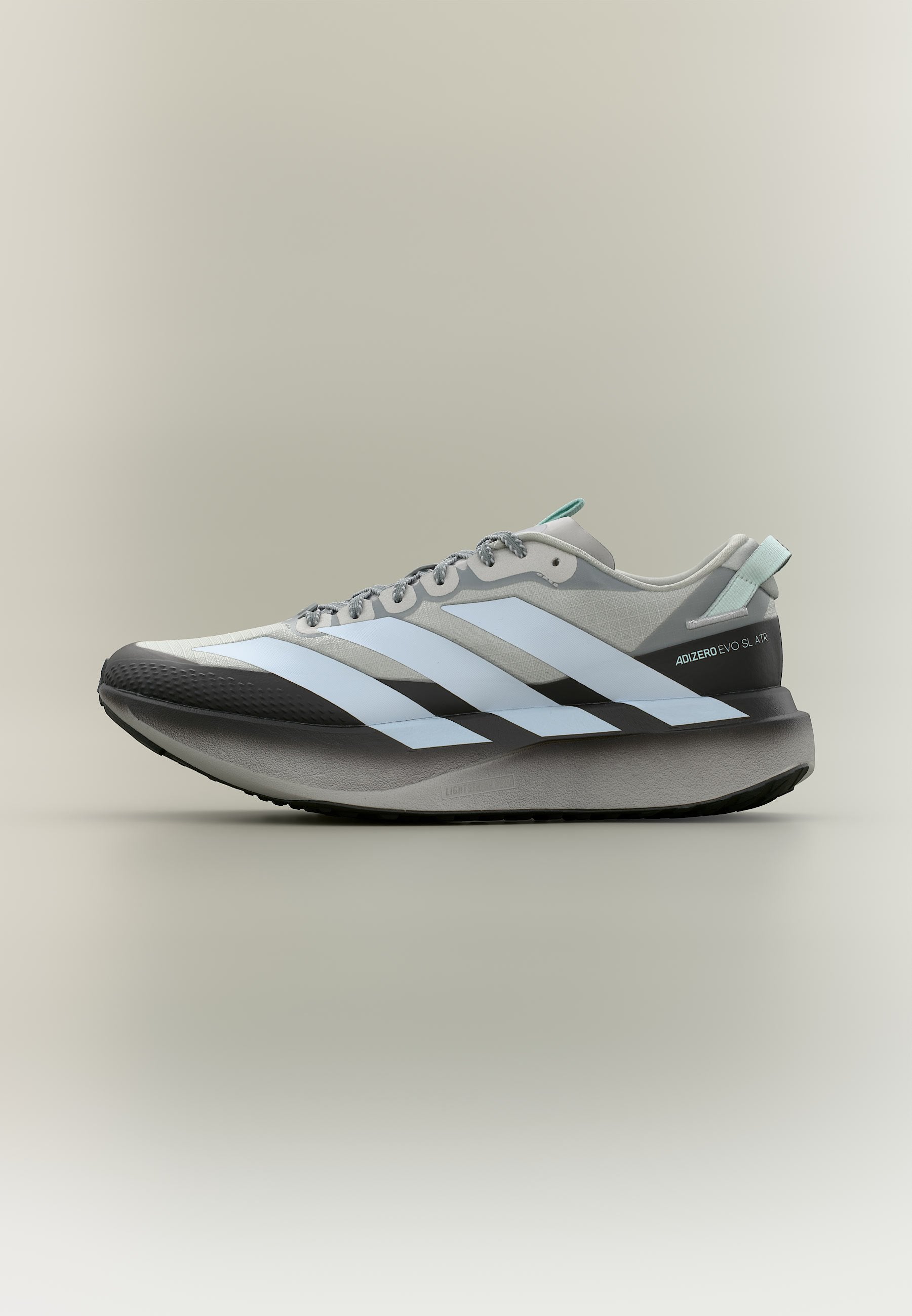 ADIZERO EVO SL ATR - Trainers - dark grey/light blue