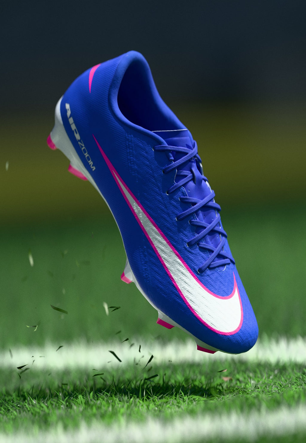 MERCURIAL VAPOR 16 ACADEMY FG/MG - Firm-ground football boots - racer blue/white