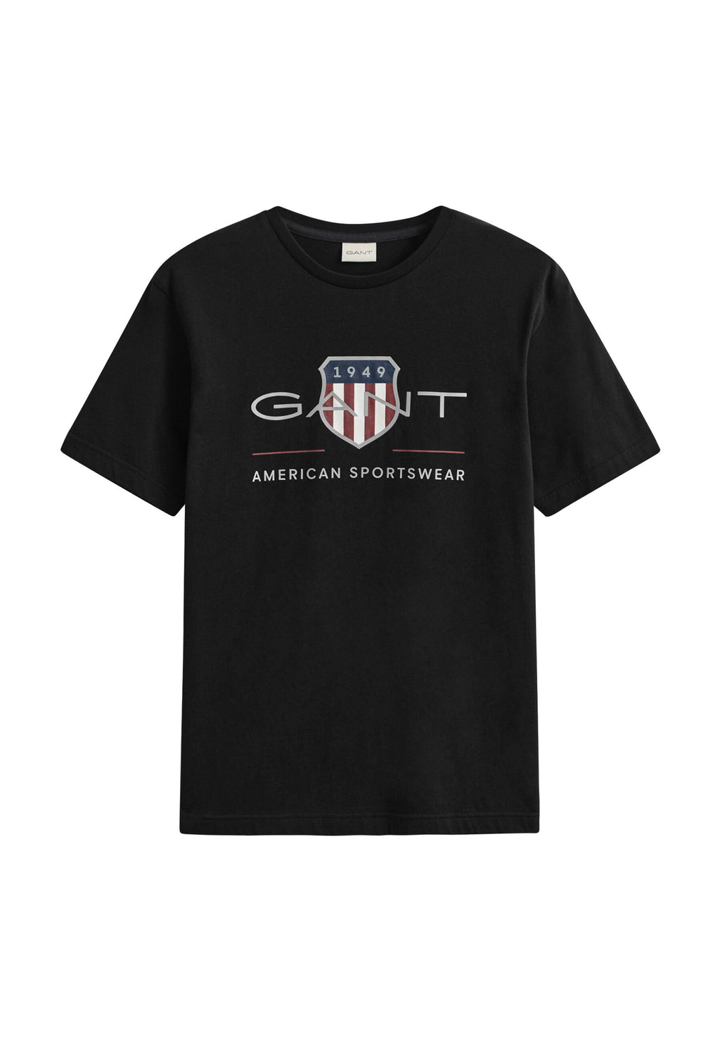 REG ARCHIVE SHIELD SS T-SHIRT - Print T-shirt - black