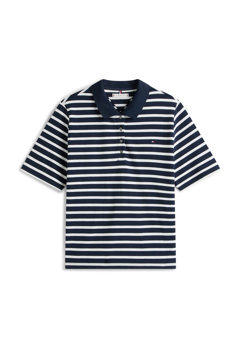 CURVE 1985 REGULAR FIT PIQUE POLO SHIRT - Polo shirt - dark night/ecru