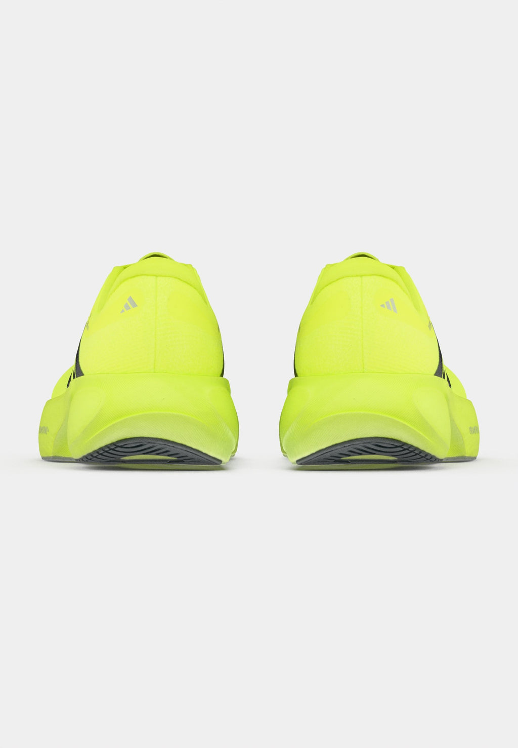 SUPERNOVA RISE 3 M - Road running shoes - solar yellow/core black/silver-coloured metallic