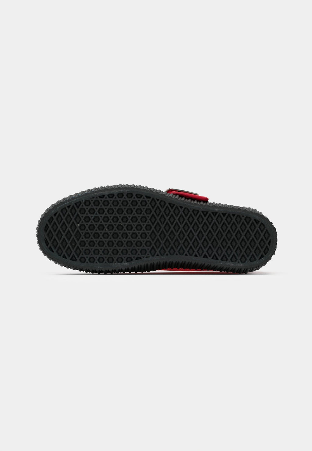 MARY JANE CREEPER - Ankle strap ballet pumps - racing red