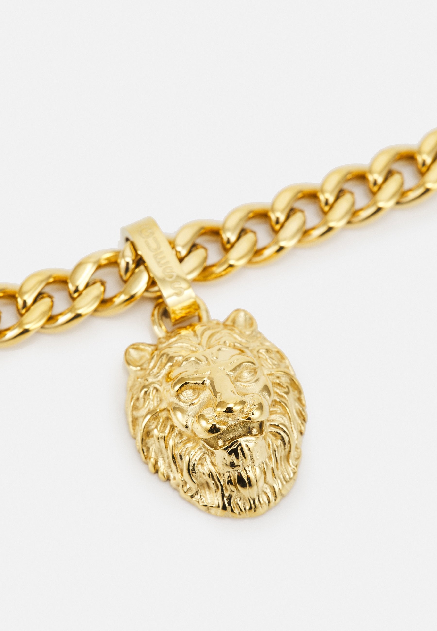 CHAIN LION UNISEX - Necklace - yellow gold-coloured
