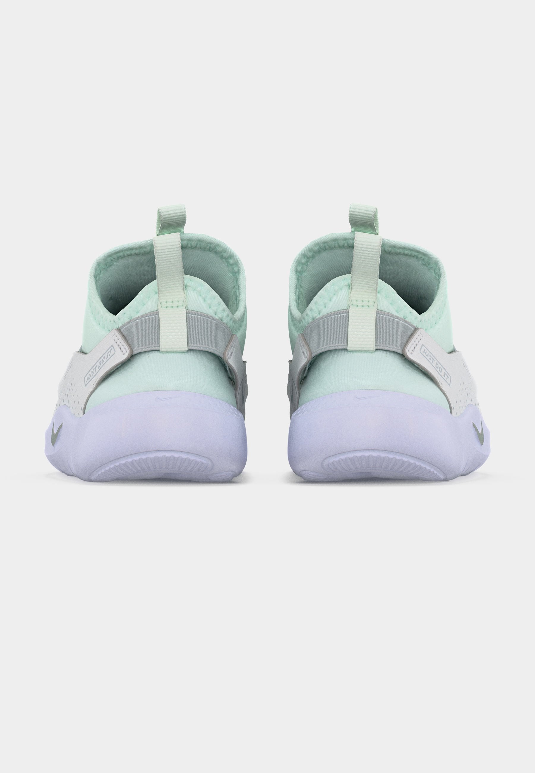 FLEX RUNNER UNISEX - Road running shoes - barely green/lt silver-photon dust-white