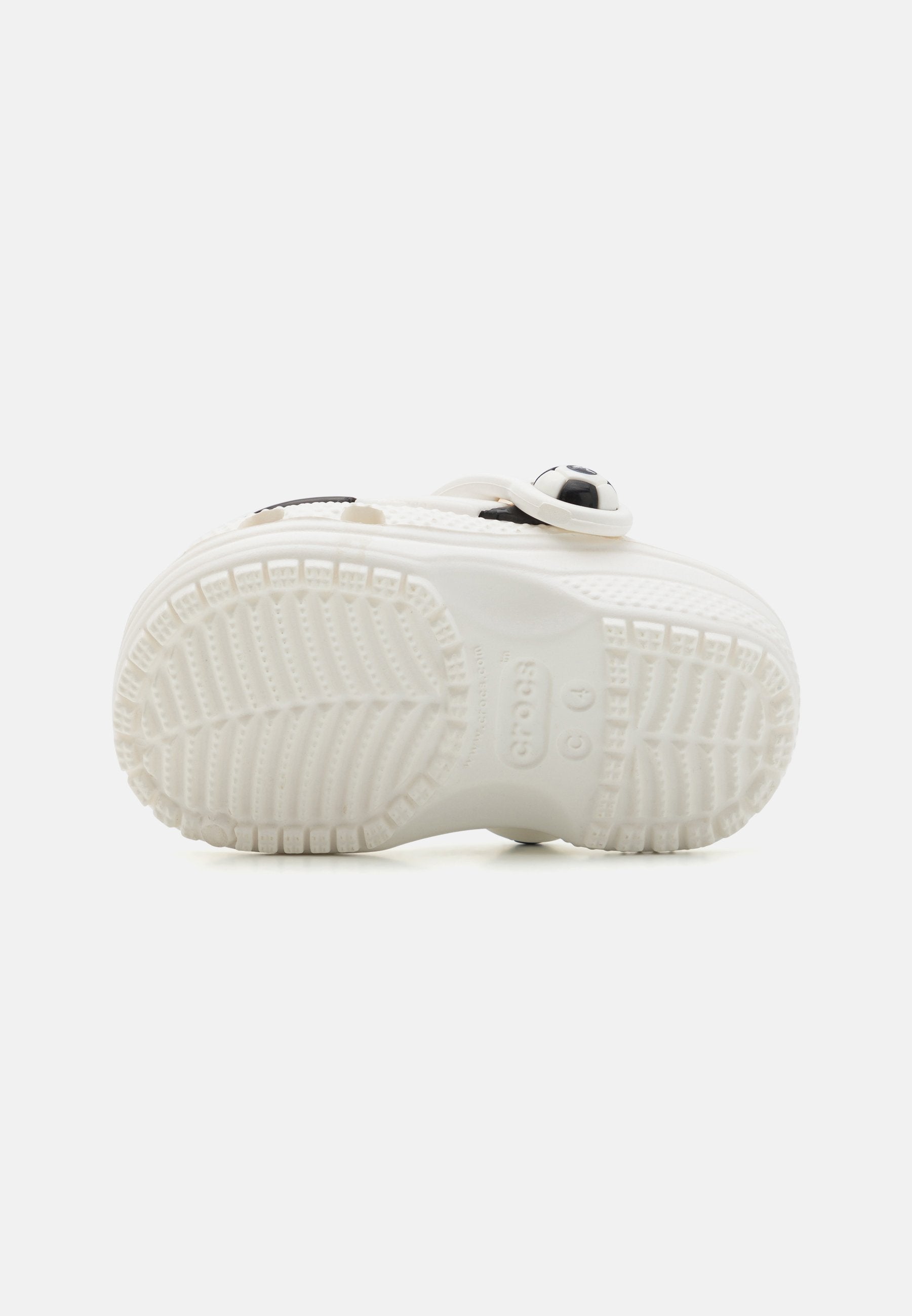 CLASSIC SOCCER BALL UNISEX - Pool slides - white/black