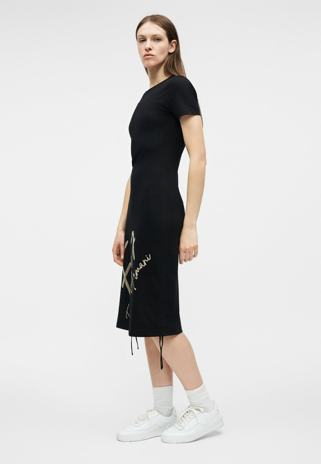 BEACH ROBE - Jersey dress - black beauty