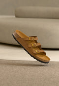 FLORIDA NARROW - Sandals - brown