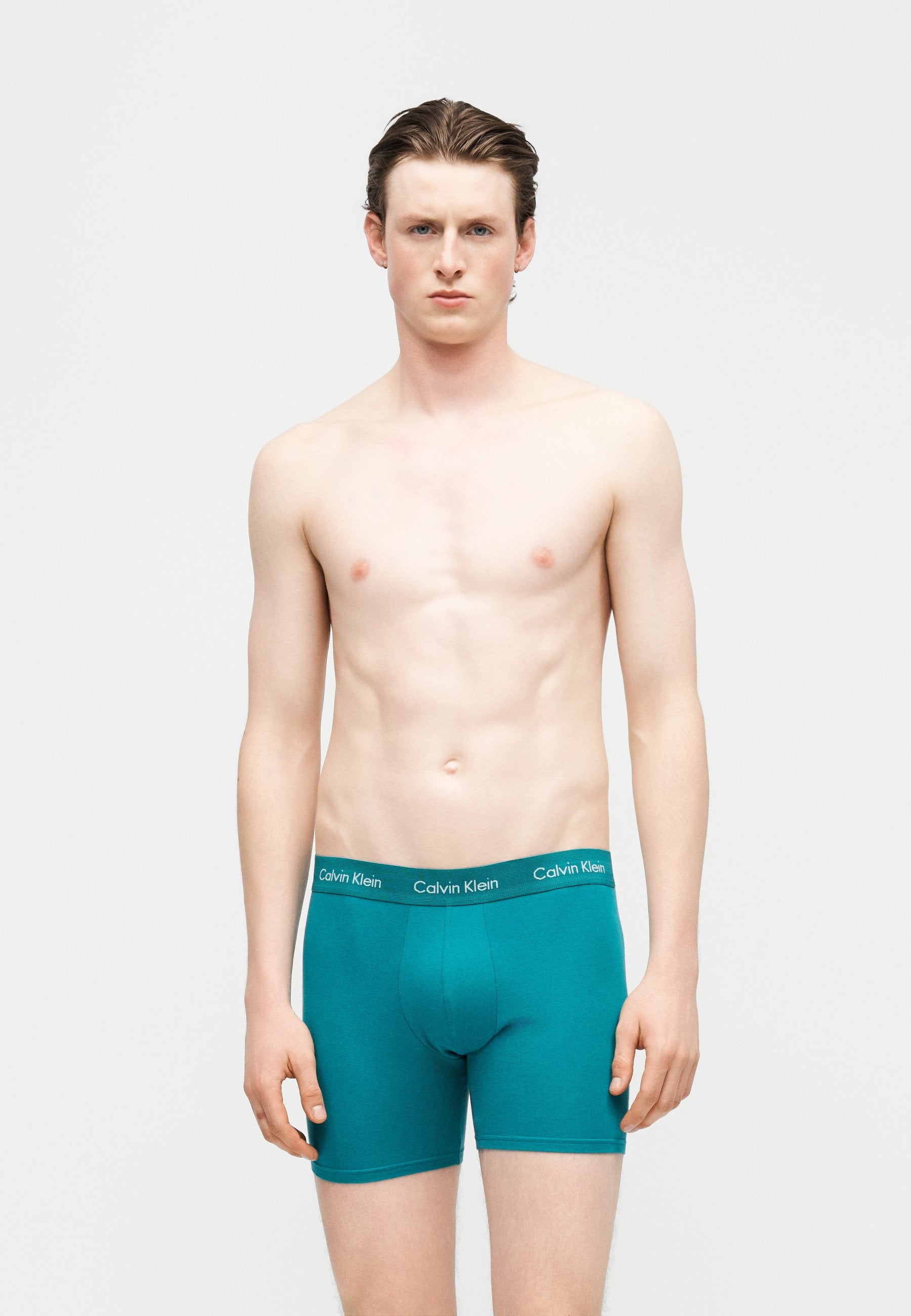 3 PACK - Boxer briefs - driftwood/moonlight blue/fanfare