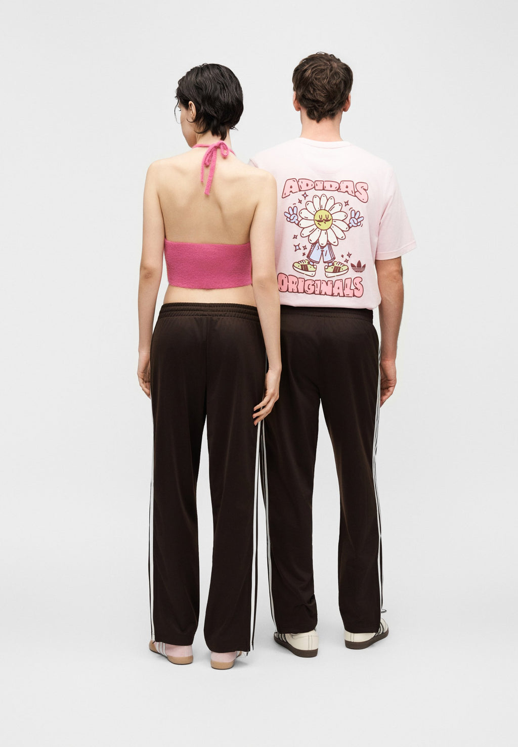 FIREBIRD TP - Tracksuit bottoms - aurora coffee/off-white