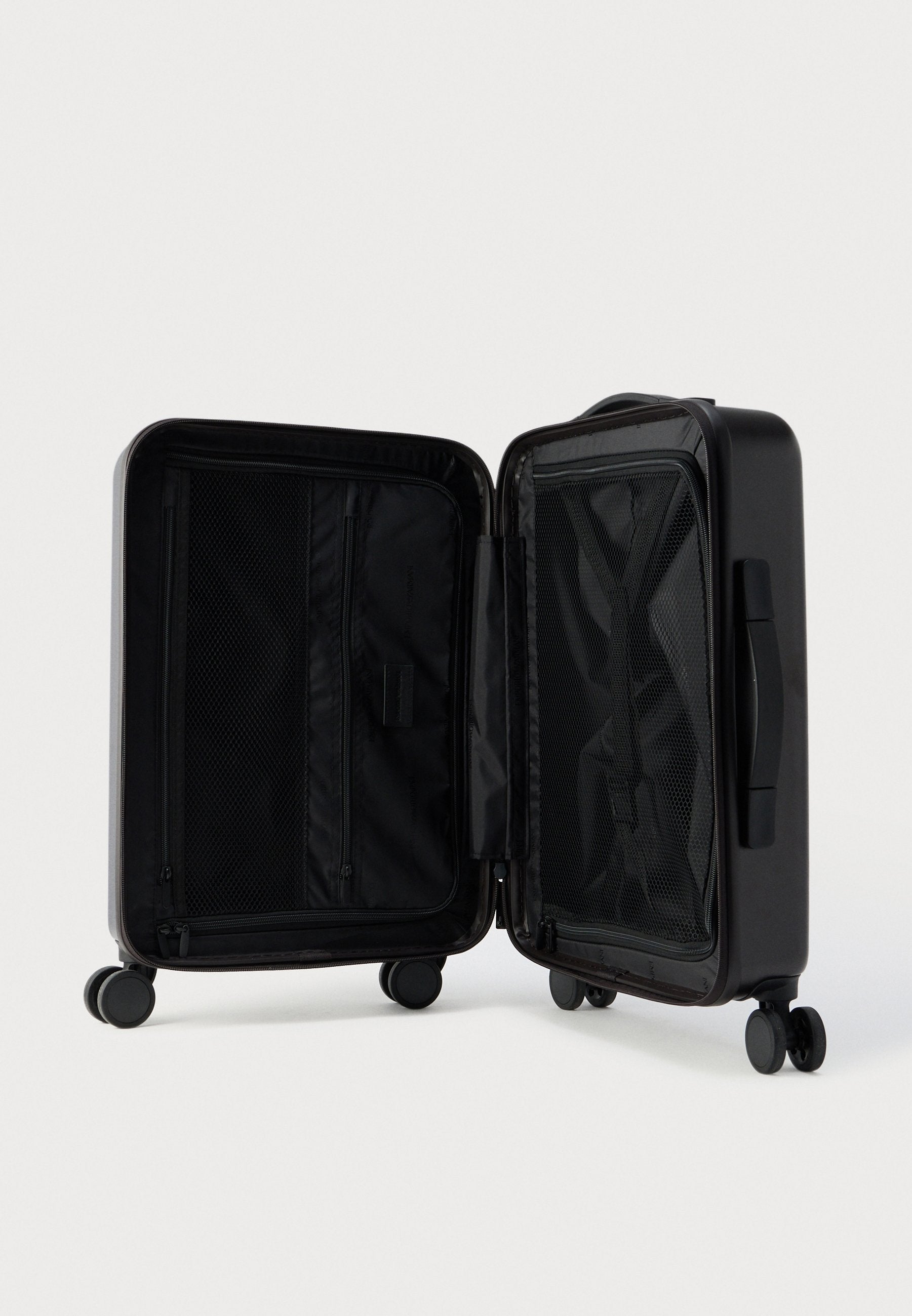 TROLLEY - Wheeled suitcase - ebony