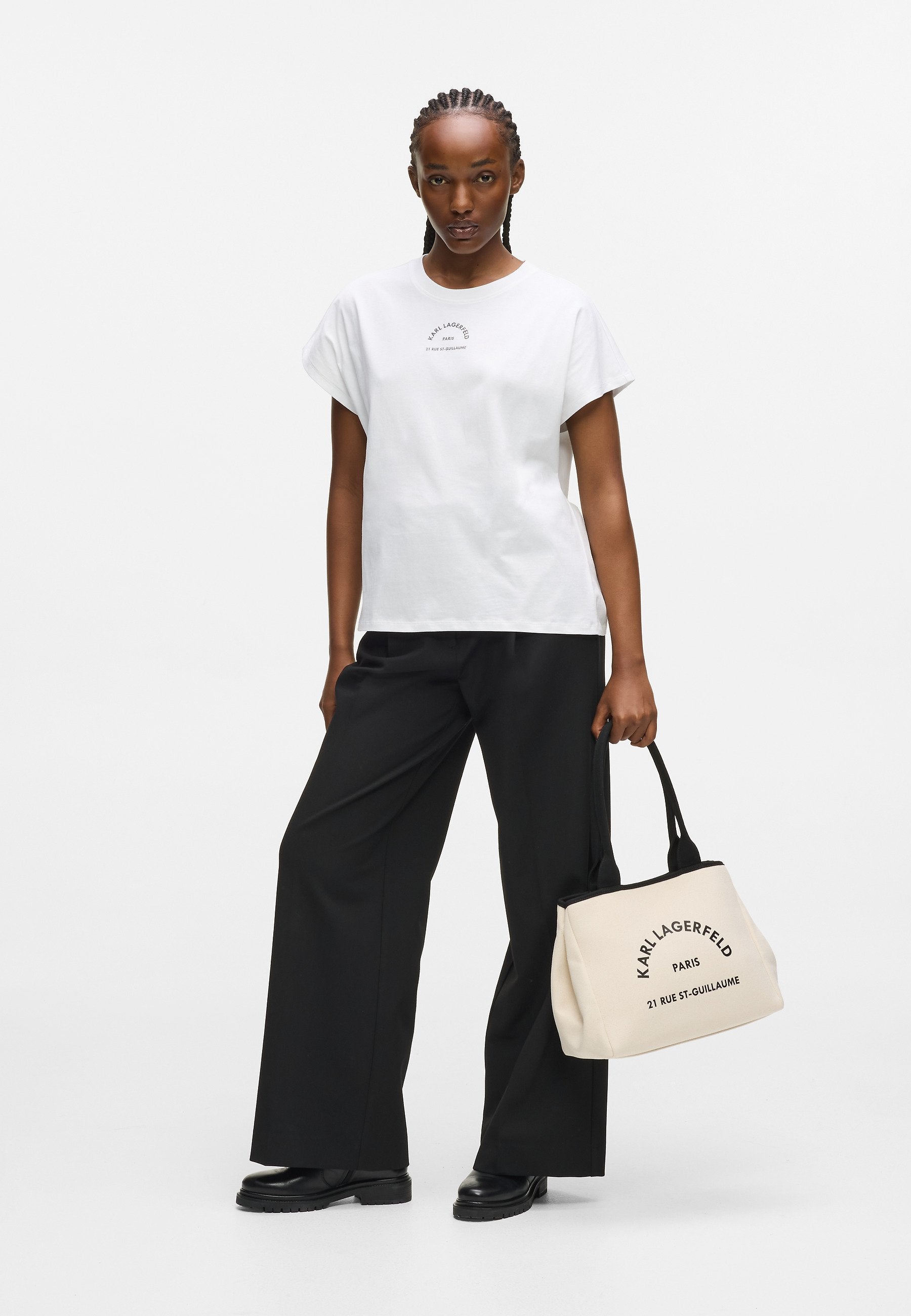 CONVERTIBLE TRAPEZE - Tote bag - natural