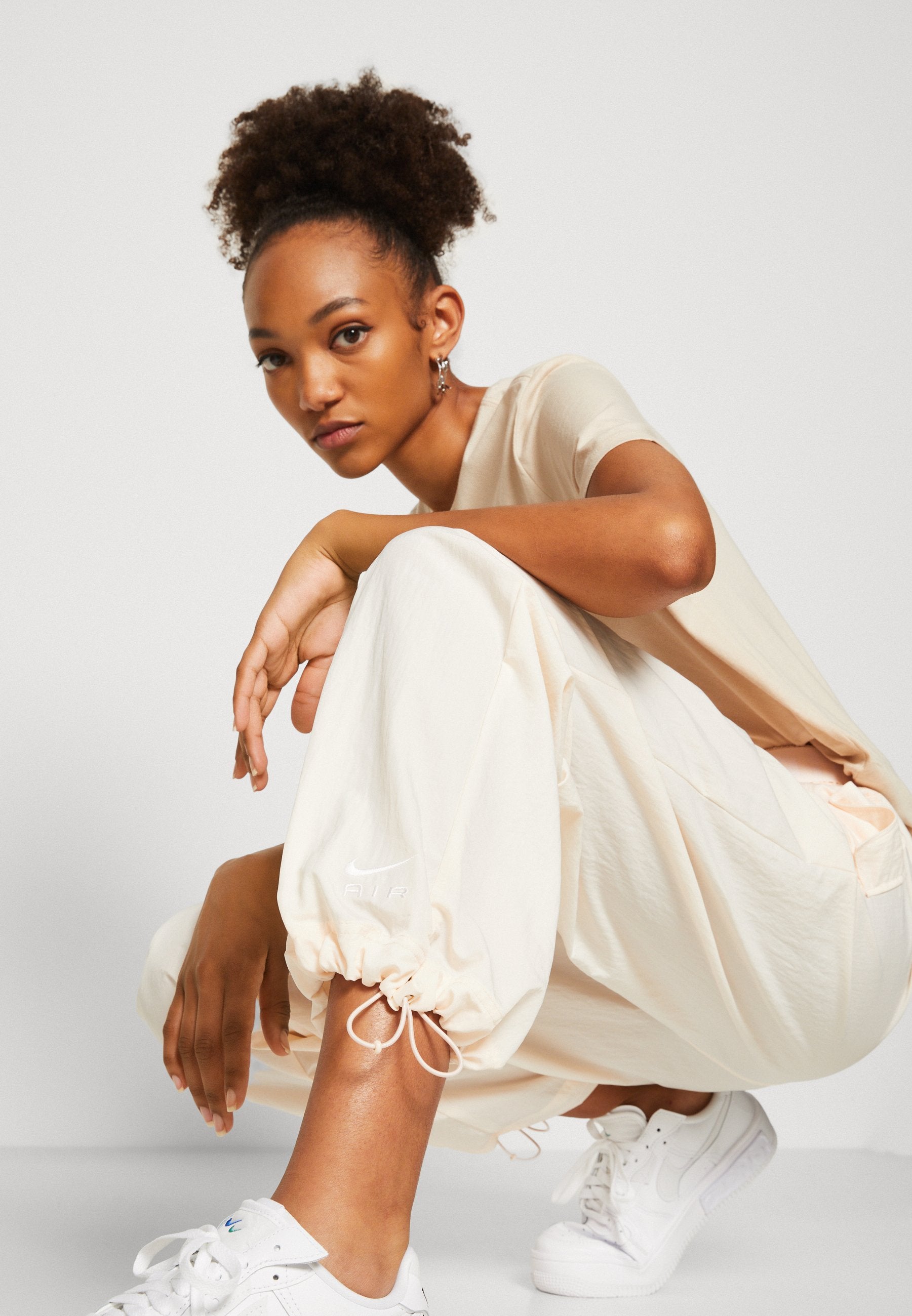 AIR - Pantalon - glace goyave/blanc
