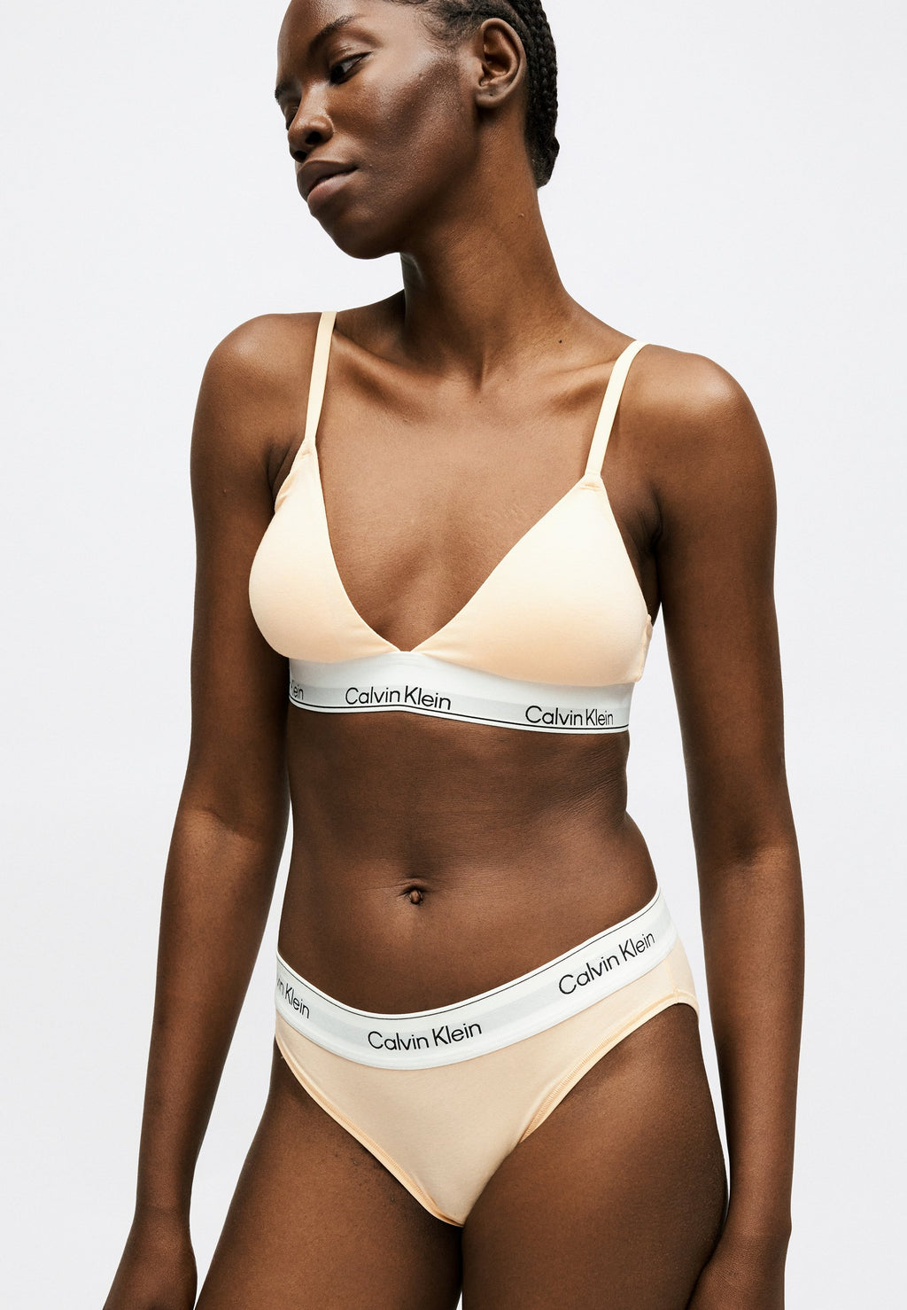 TRIANGLE ICON - Triangle bra - peach bliss