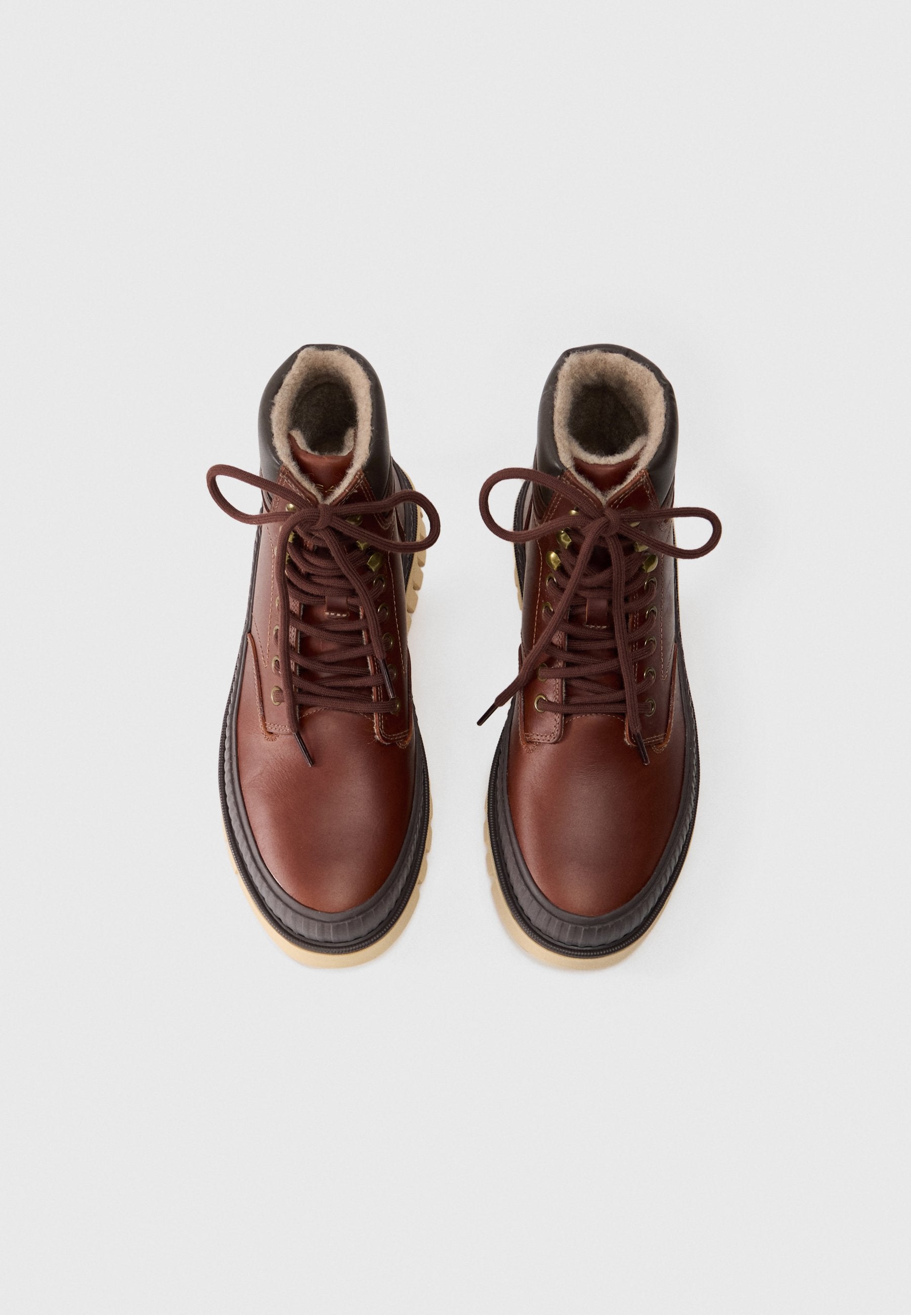 NEBRADA - Winter boots - cognac