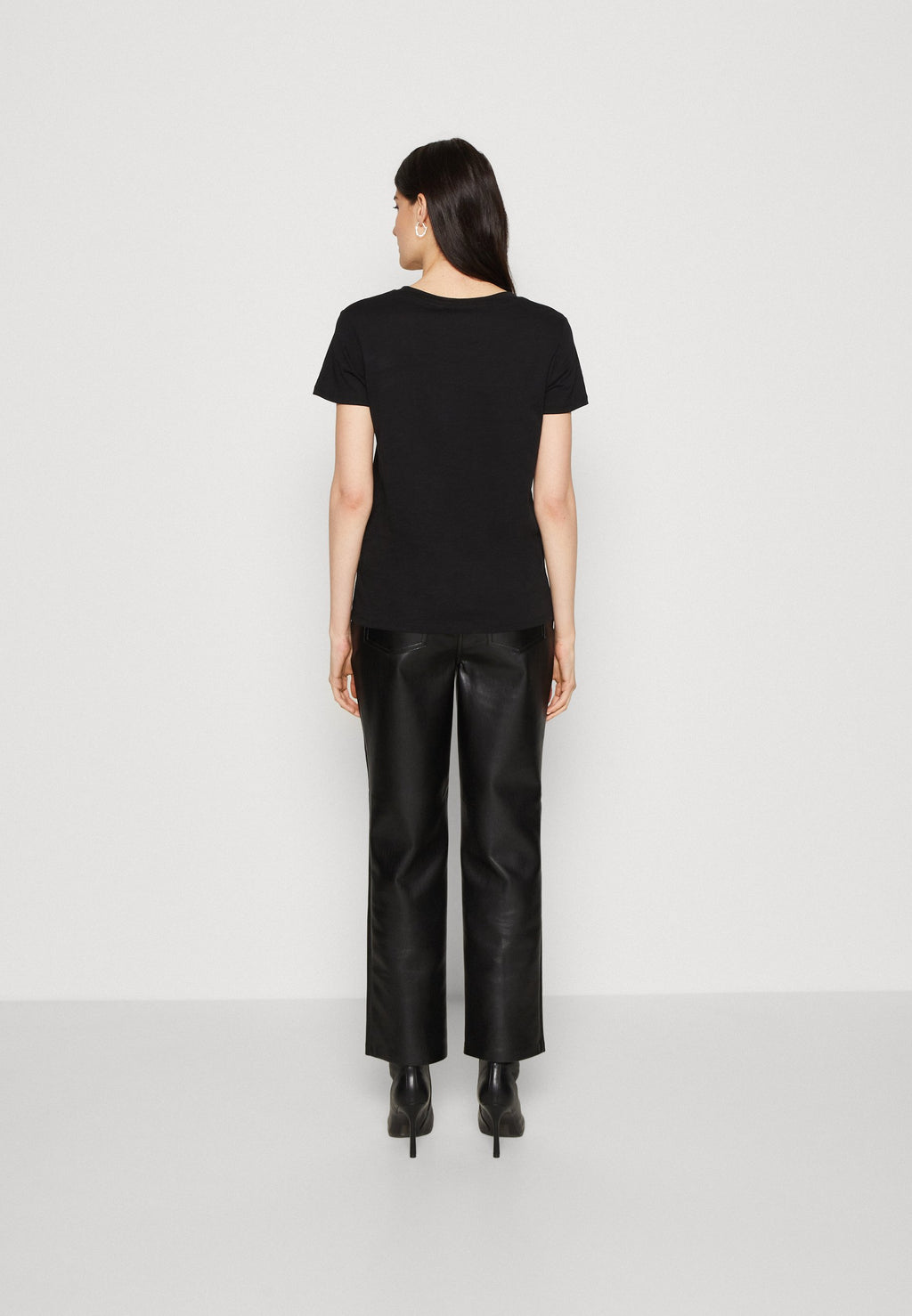1981 CRYSTAL EASY TEE - Print T-shirt - jet black