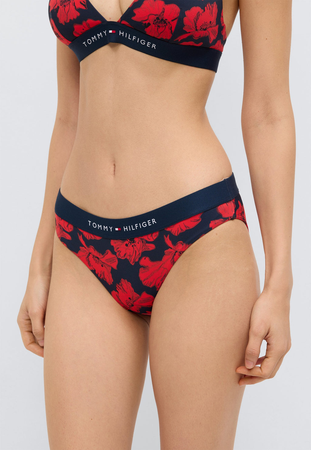 BAS DE BIKINI CLASSIQUE IMPRIMÉ ORIGINAL - Bas de bikini - bleu marine nuit