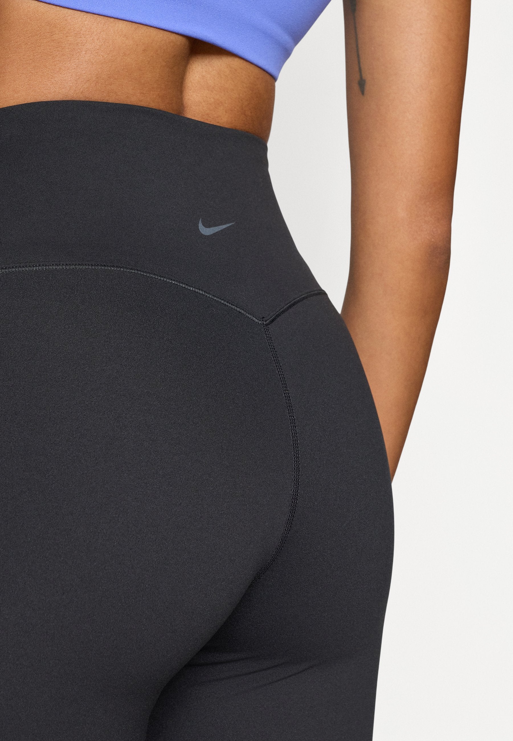ZENVY FLARE - Leggings - black/cool grey