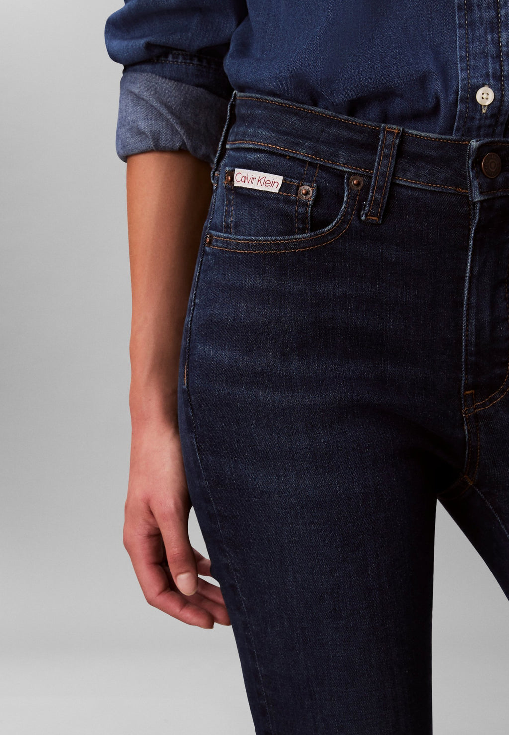 TAILLE NORMALE - Jean coupe skinny - bleu orbit