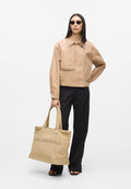 ESSENTIAL LOGO - Tote bag - safari